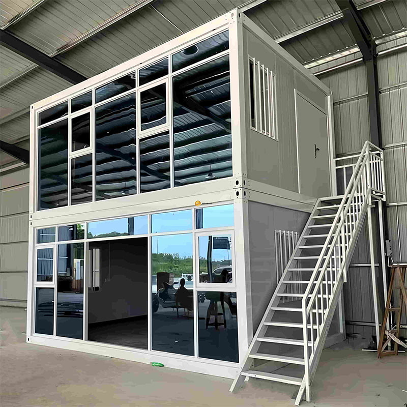 Movable Flat-Packed Container House for Living