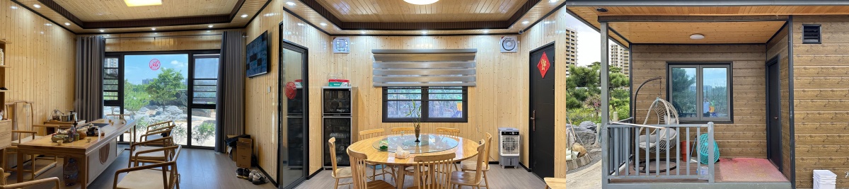 cabin house interior detail
