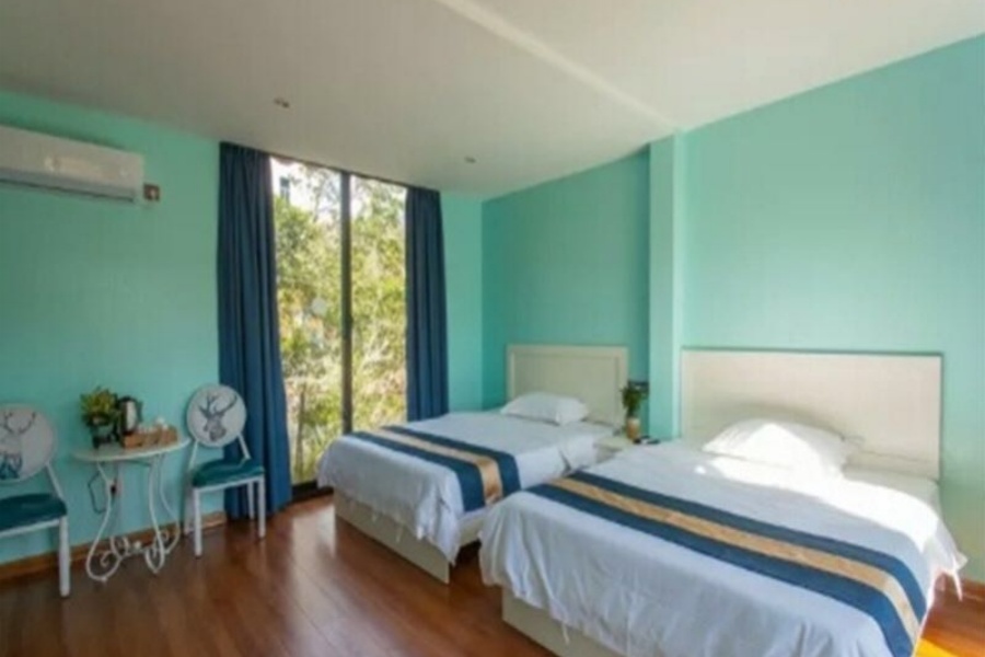 kontaner container house interior bedroom