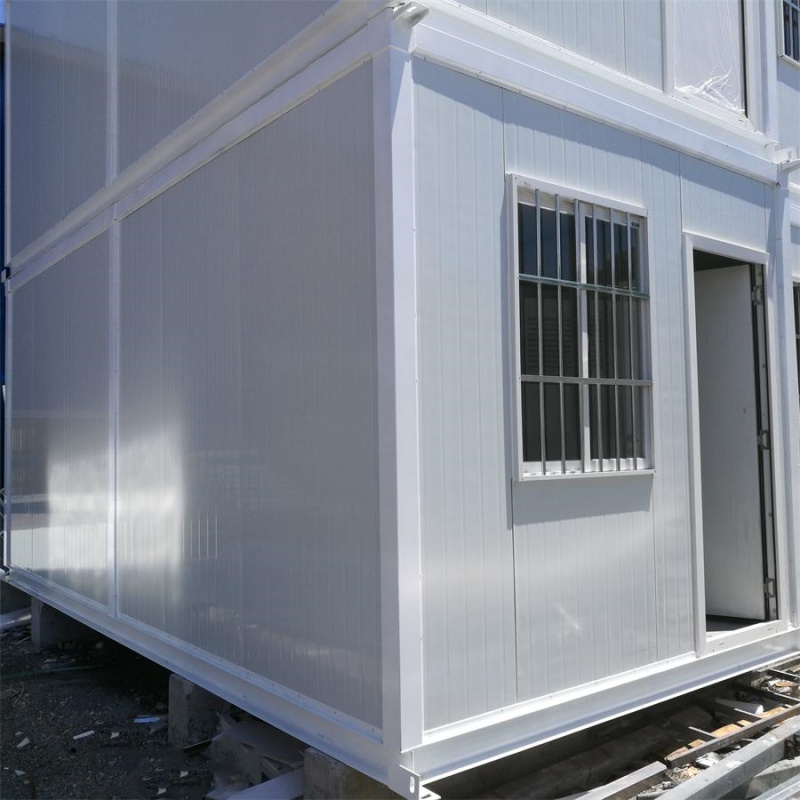 Flat packed container house as convenience living