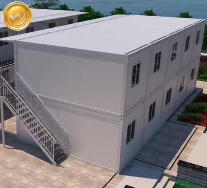 Flat packed container house low cost