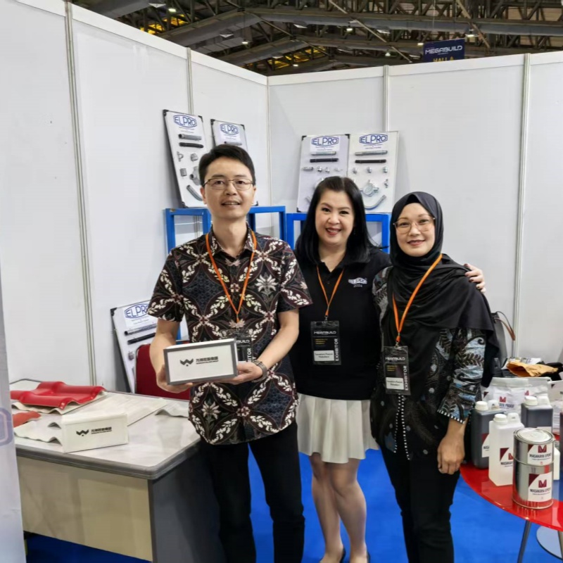 In 2025，Wanbang participated in the 22nd MEGABUILD Indonesia International Building Exhibition
